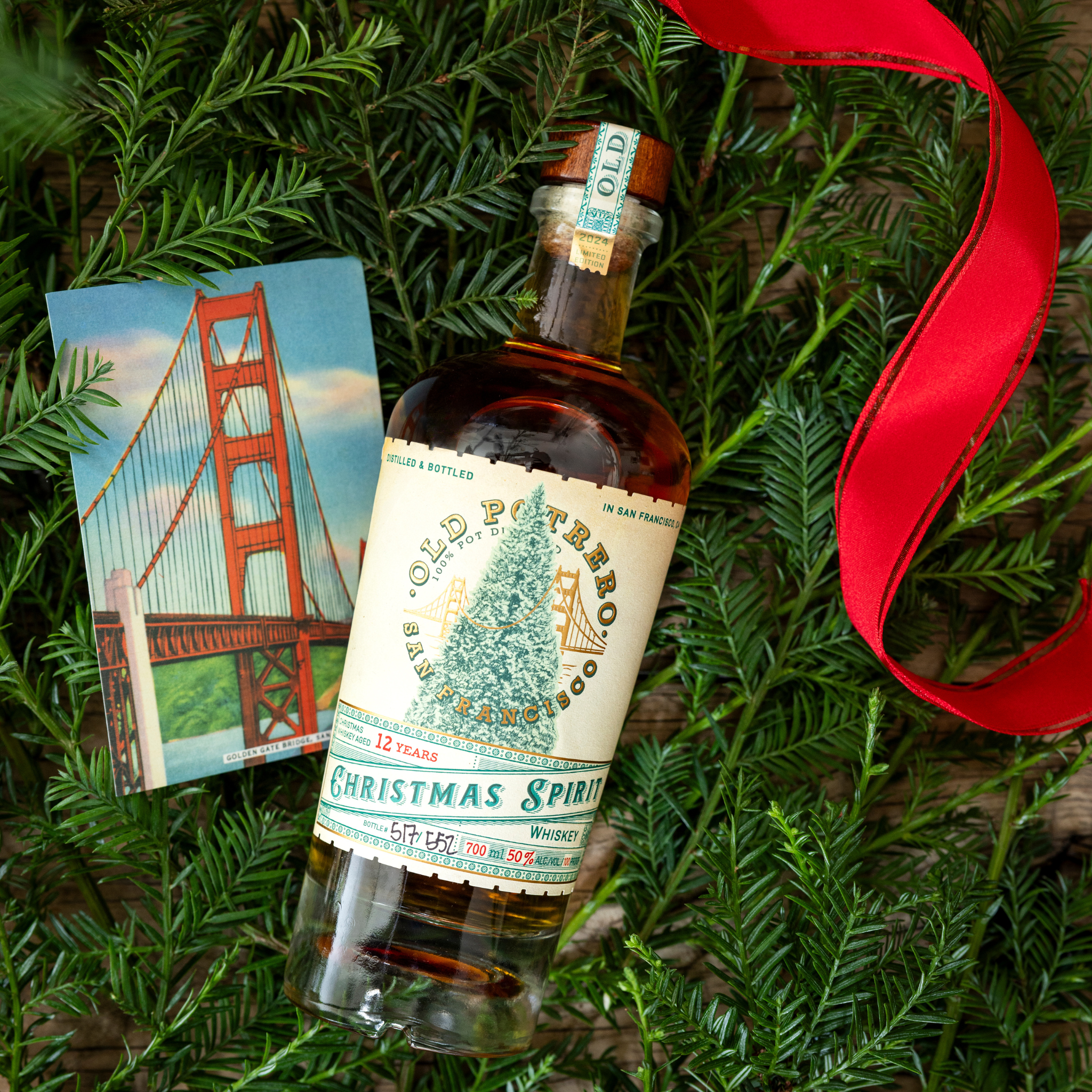 Old Potrero 2024 Christmas Spirit Whiskey