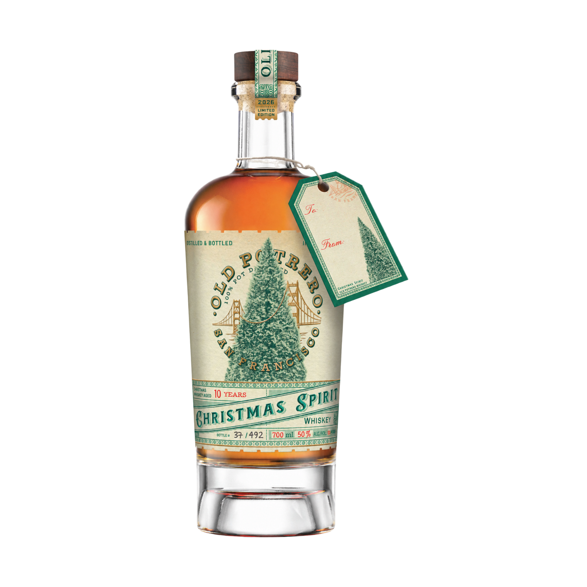 Old Potrero 2026 Christmas Spirit Whiskey