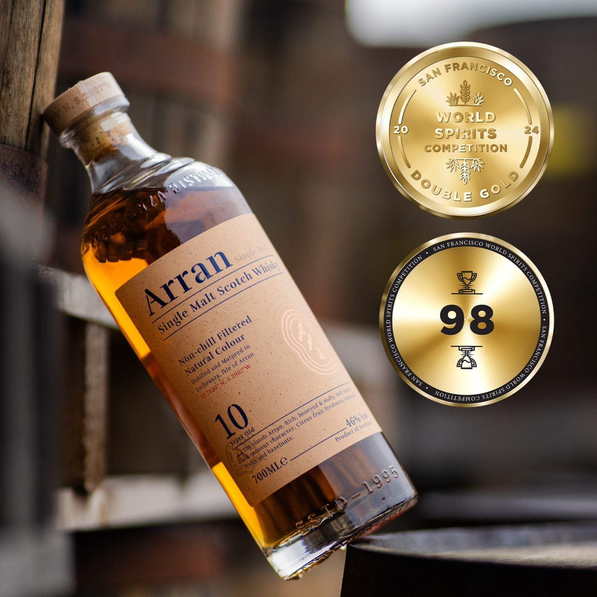 Arran 10 Year Old Single Malt Scotch Whisky