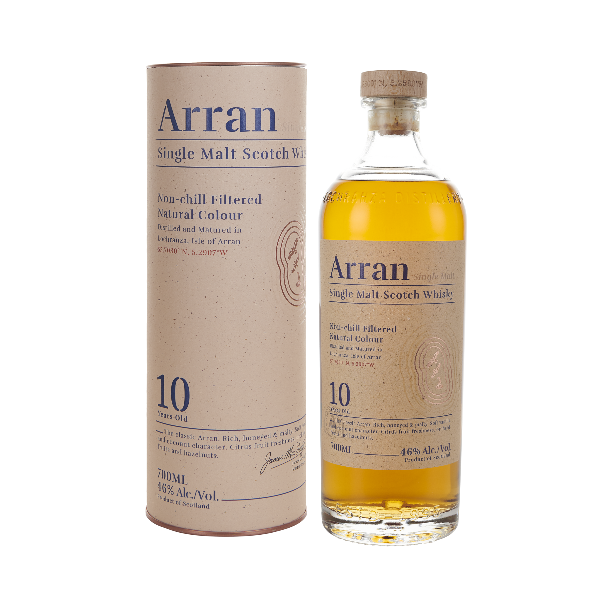 Arran 10 Year Old Single Malt Scotch Whisky