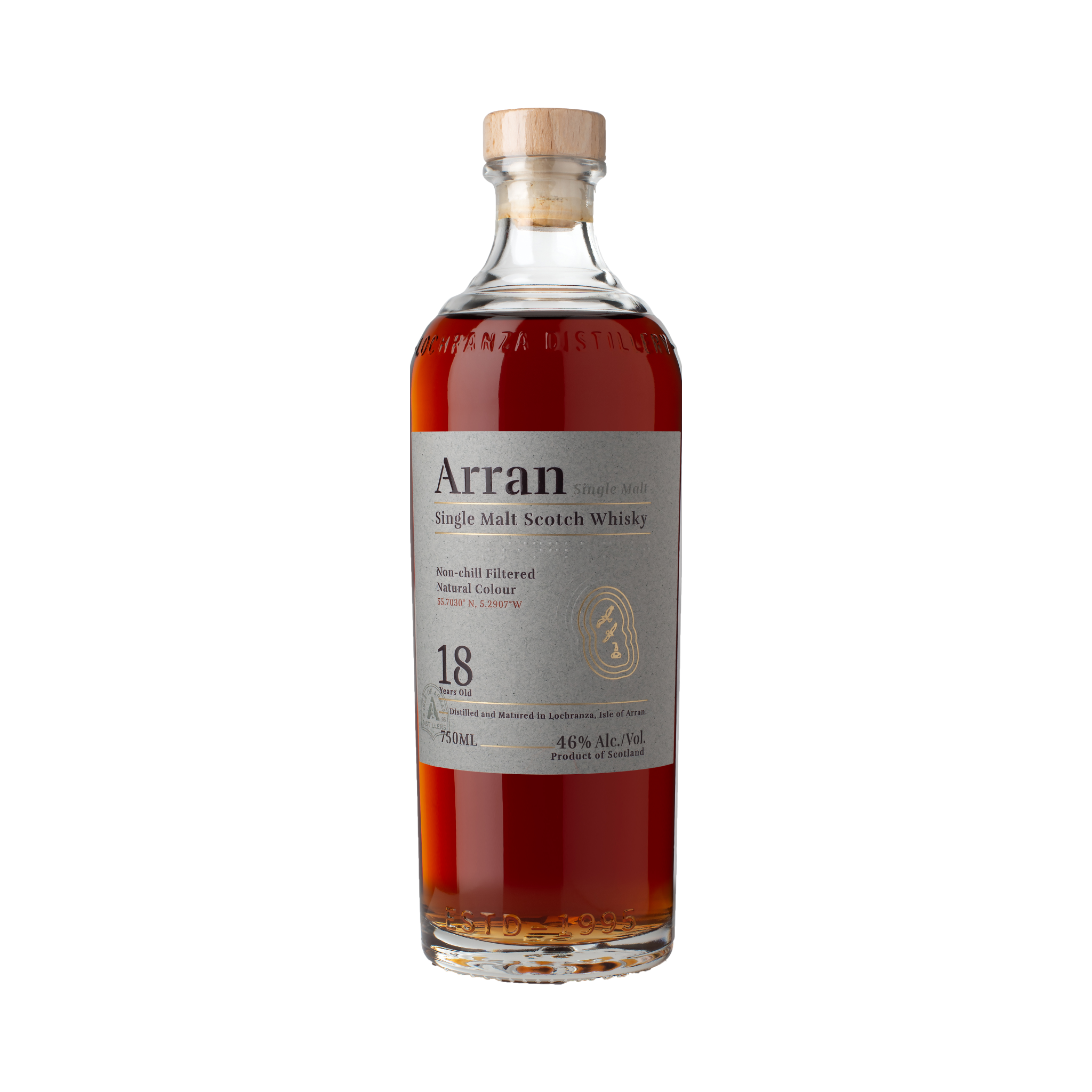 Arran 18 Year Old Single Malt Scotch Whisky
