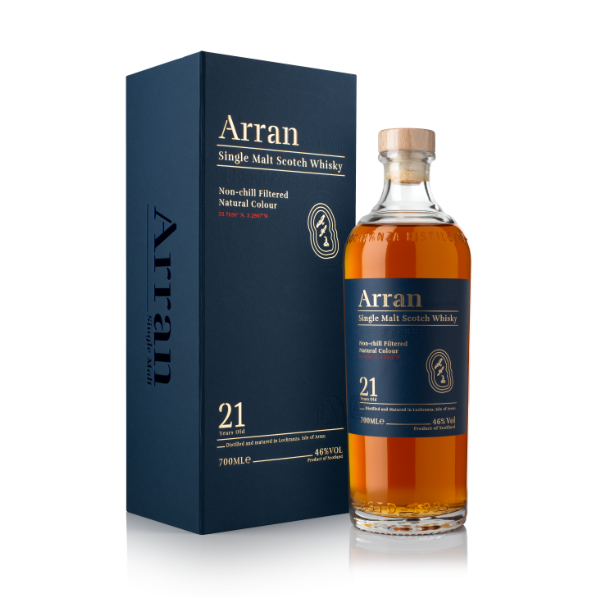 Arran 21 Year Old Single Malt Scotch Whisky LIMITED EDITION