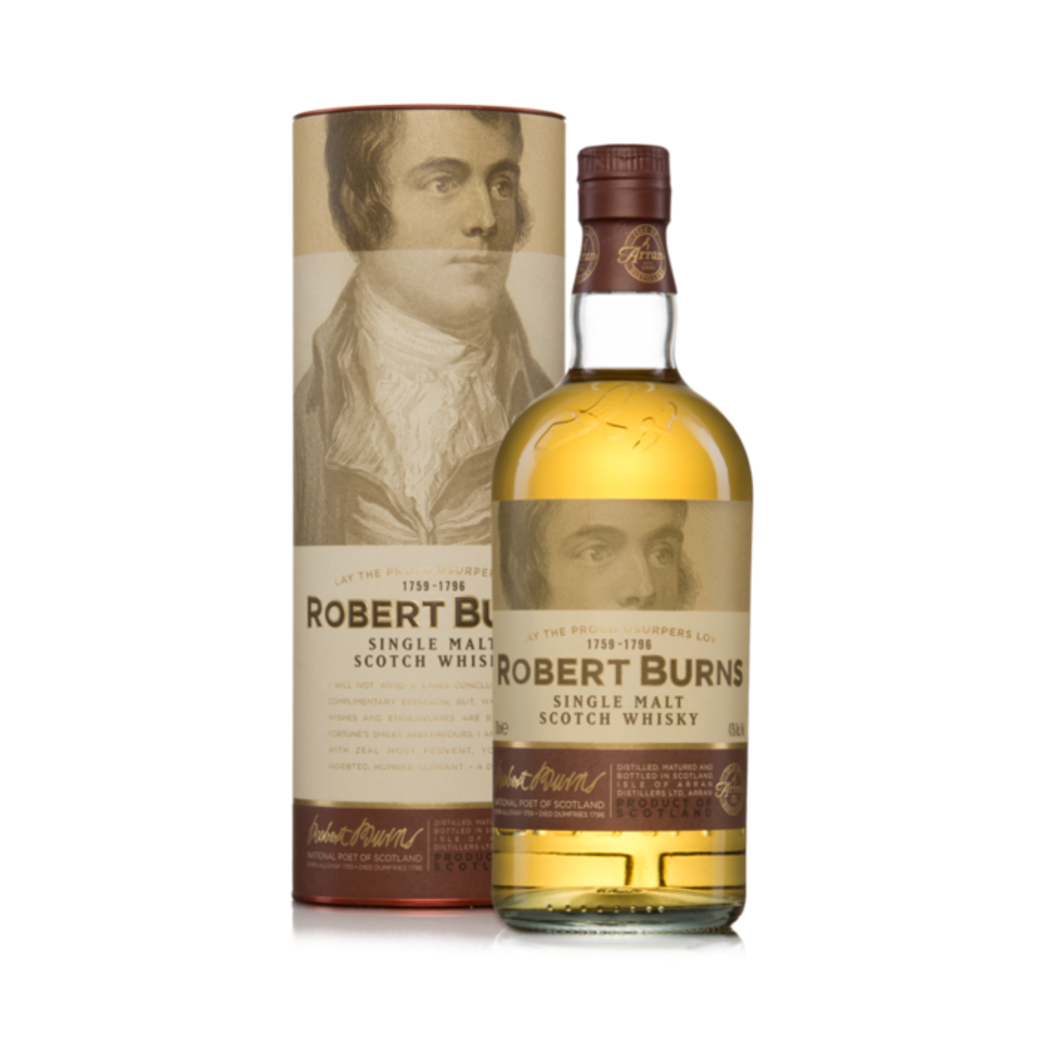 Arran Robert Burns Single Malt Scotch Whisky