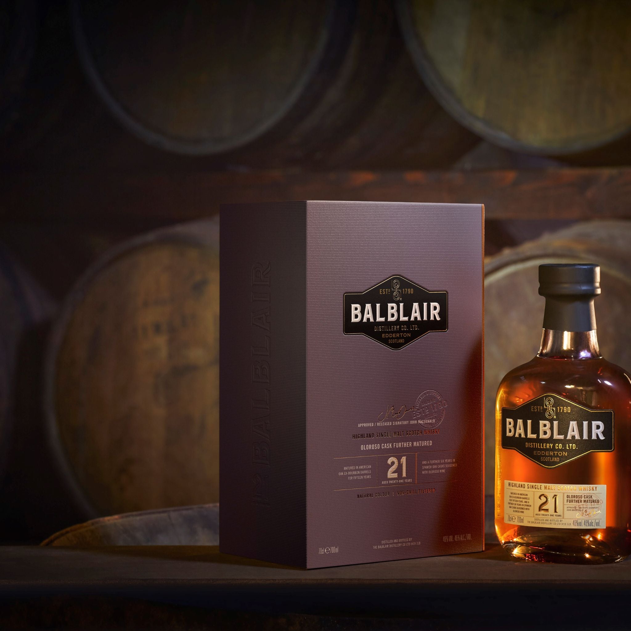 Balblair 21 Year Old Single Malt Scotch Whisky