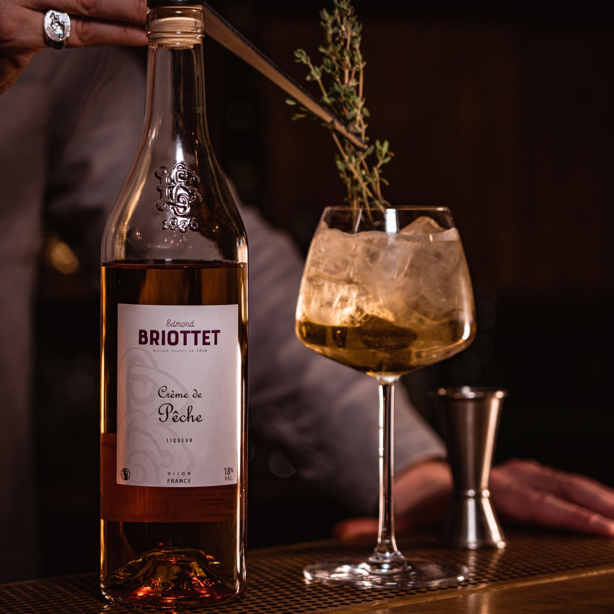 Briottet Crème de Peche de Vigne Wild Peach Liqueur