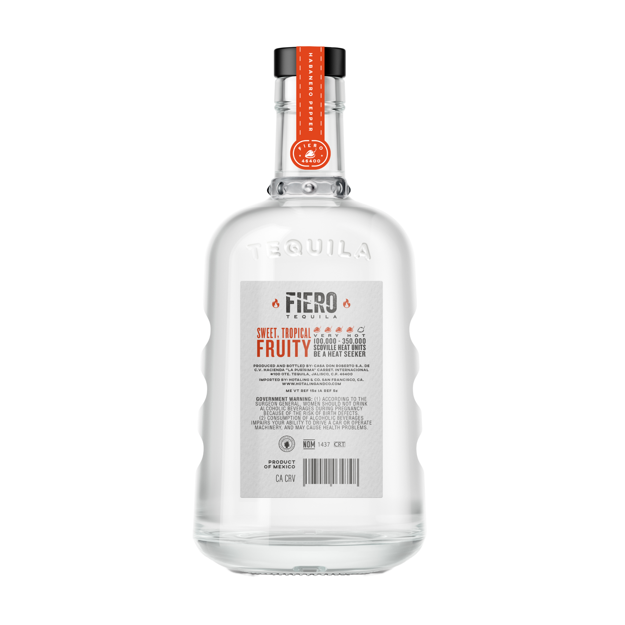 Fiero Habanero Tequila