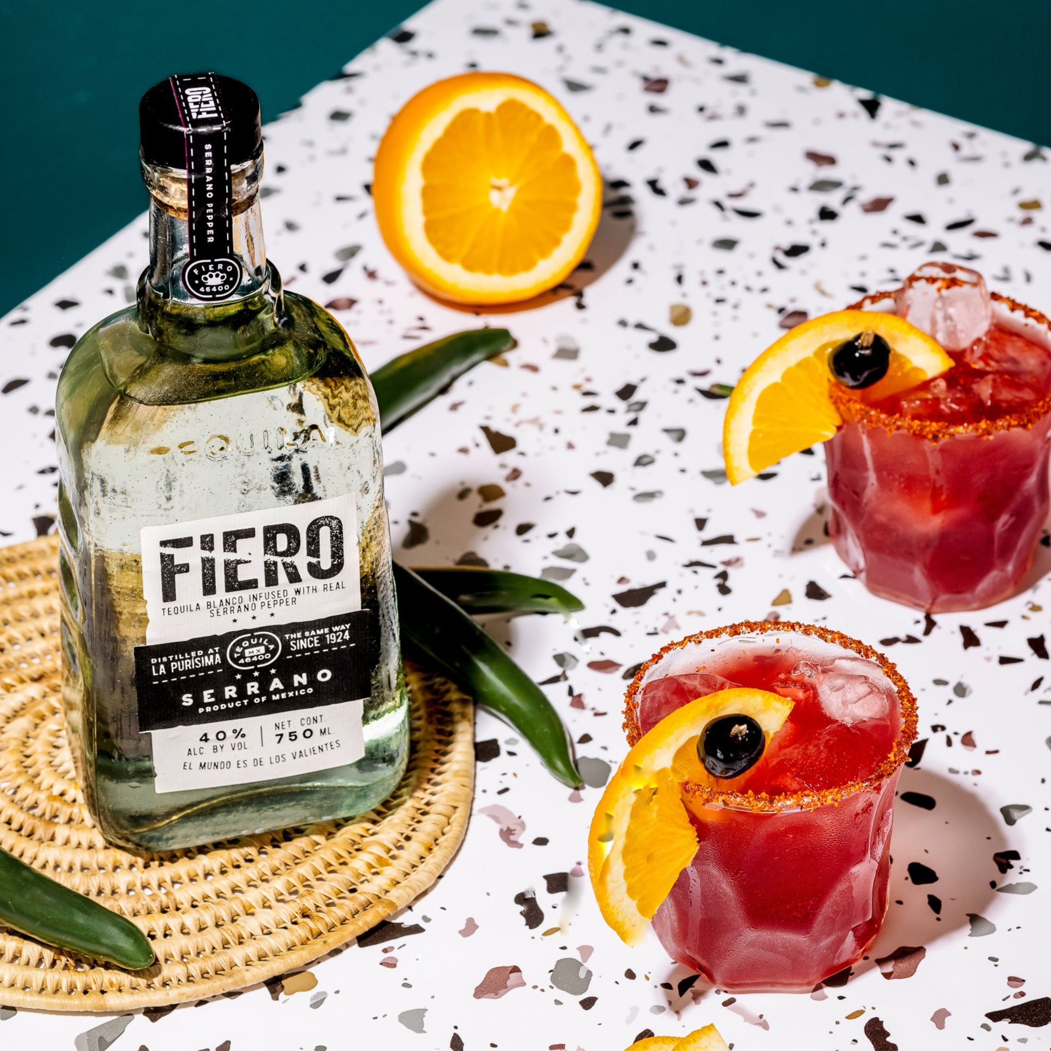 Fiero Serrano Tequila
