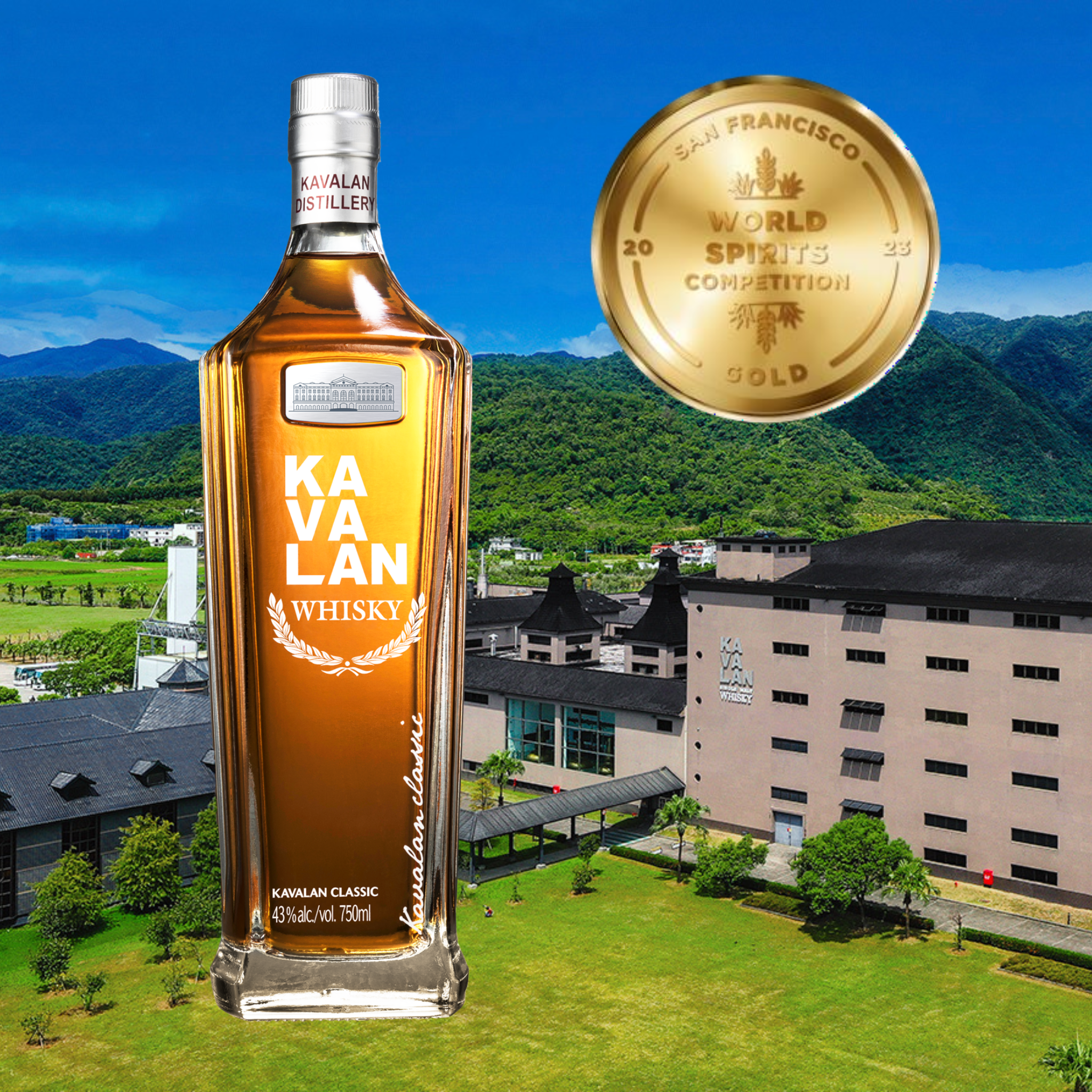 Kavalan Classic Single Malt Whisky