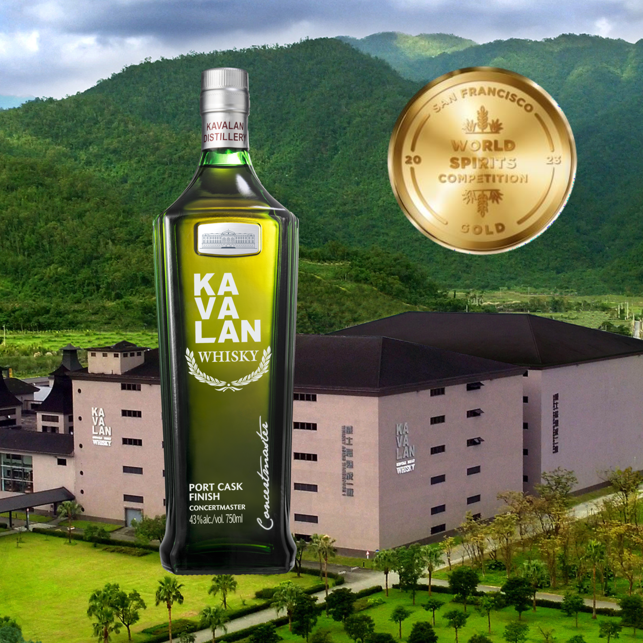 Kavalan Concertmaster Port Cask Finish Whisky