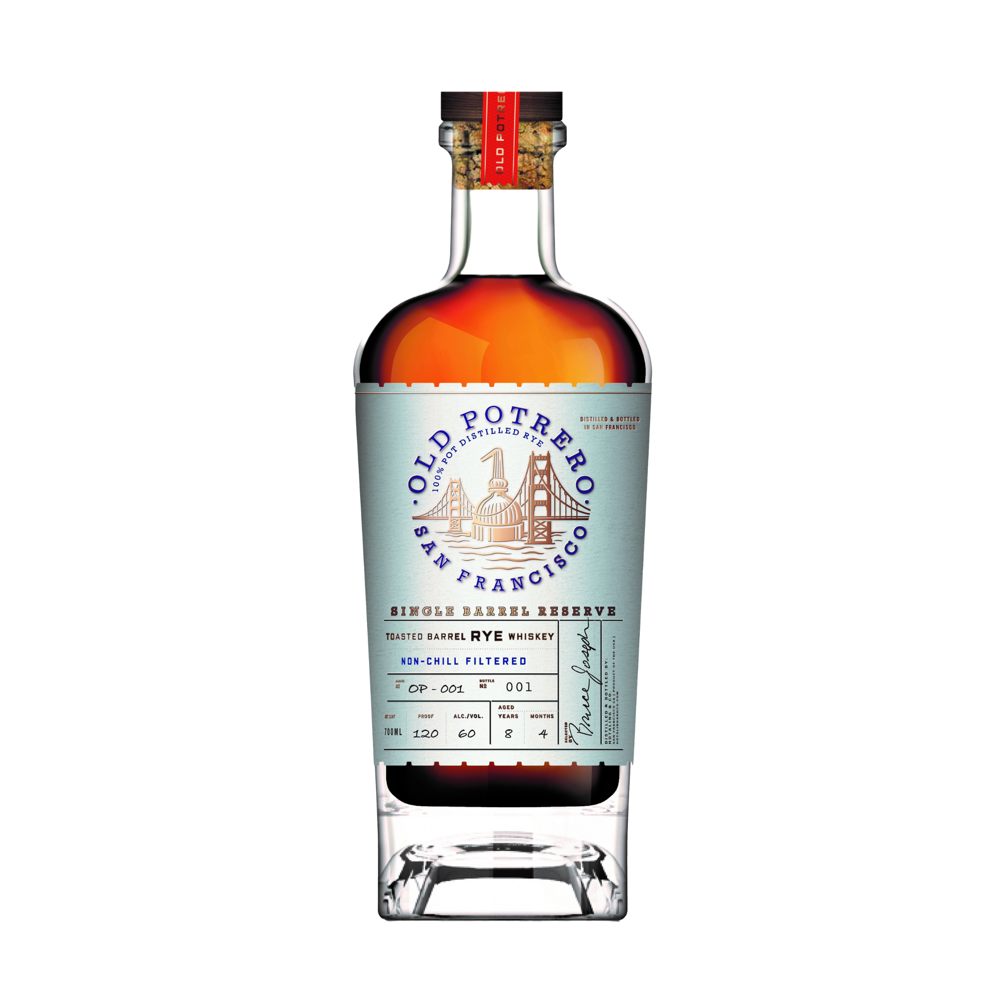 Old Potrero Toasted Barrel Single Barrel Whiskey