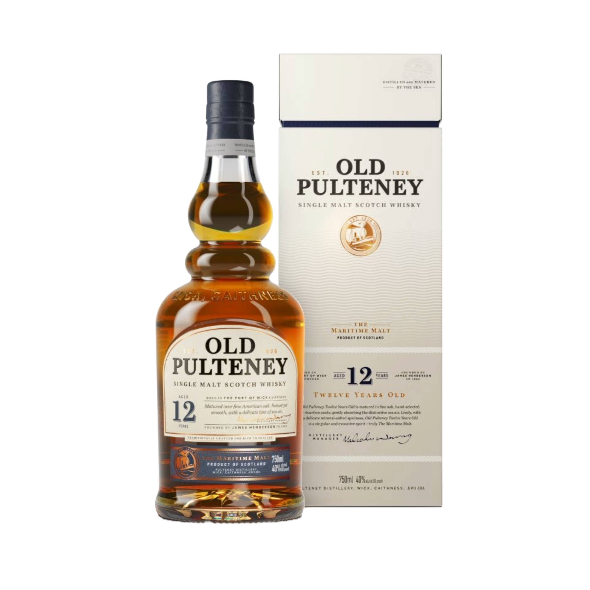 Old Pulteney 12 YO Single Malt Scotch Whisky