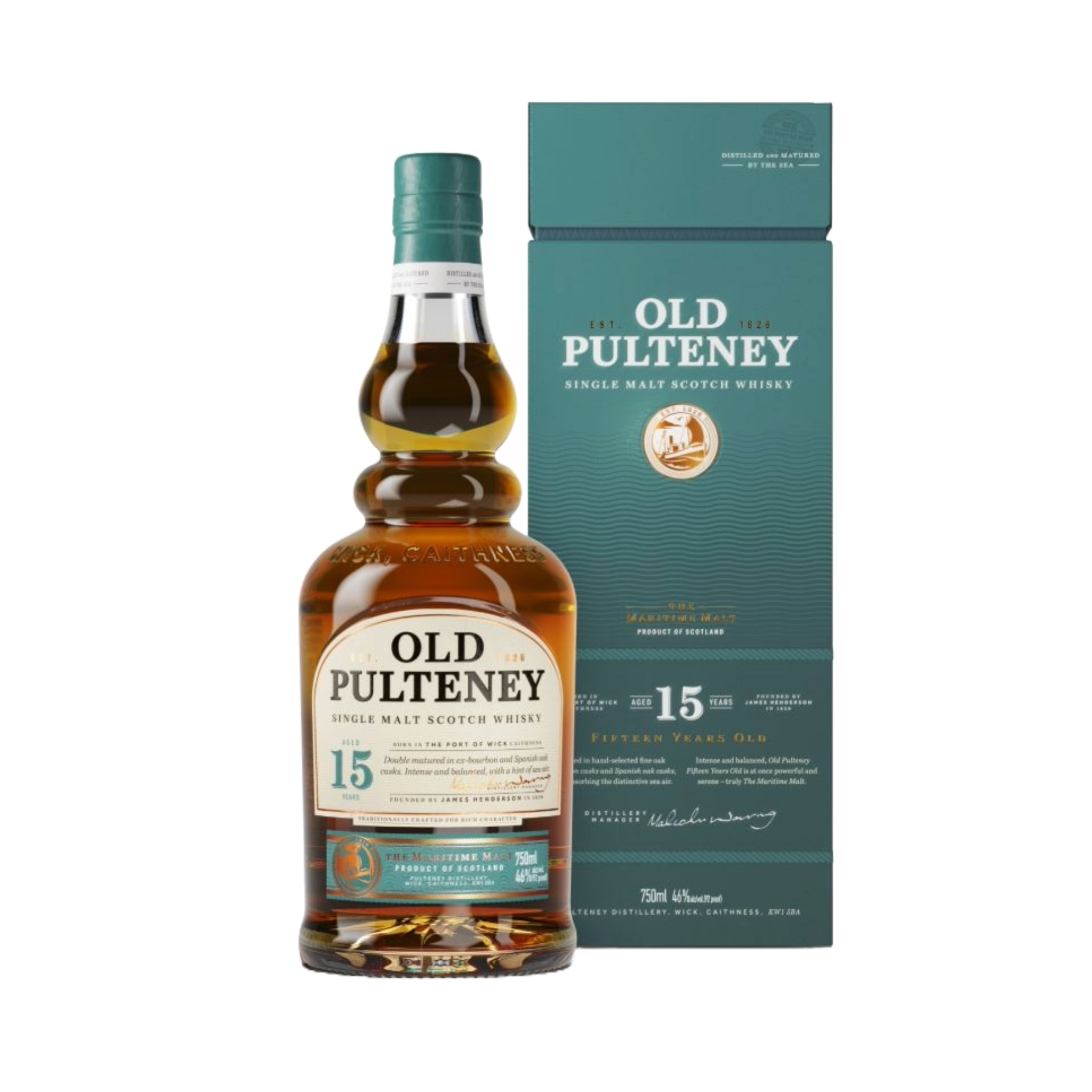 Old Pulteney 15 YO Single Malt Scotch Whisky