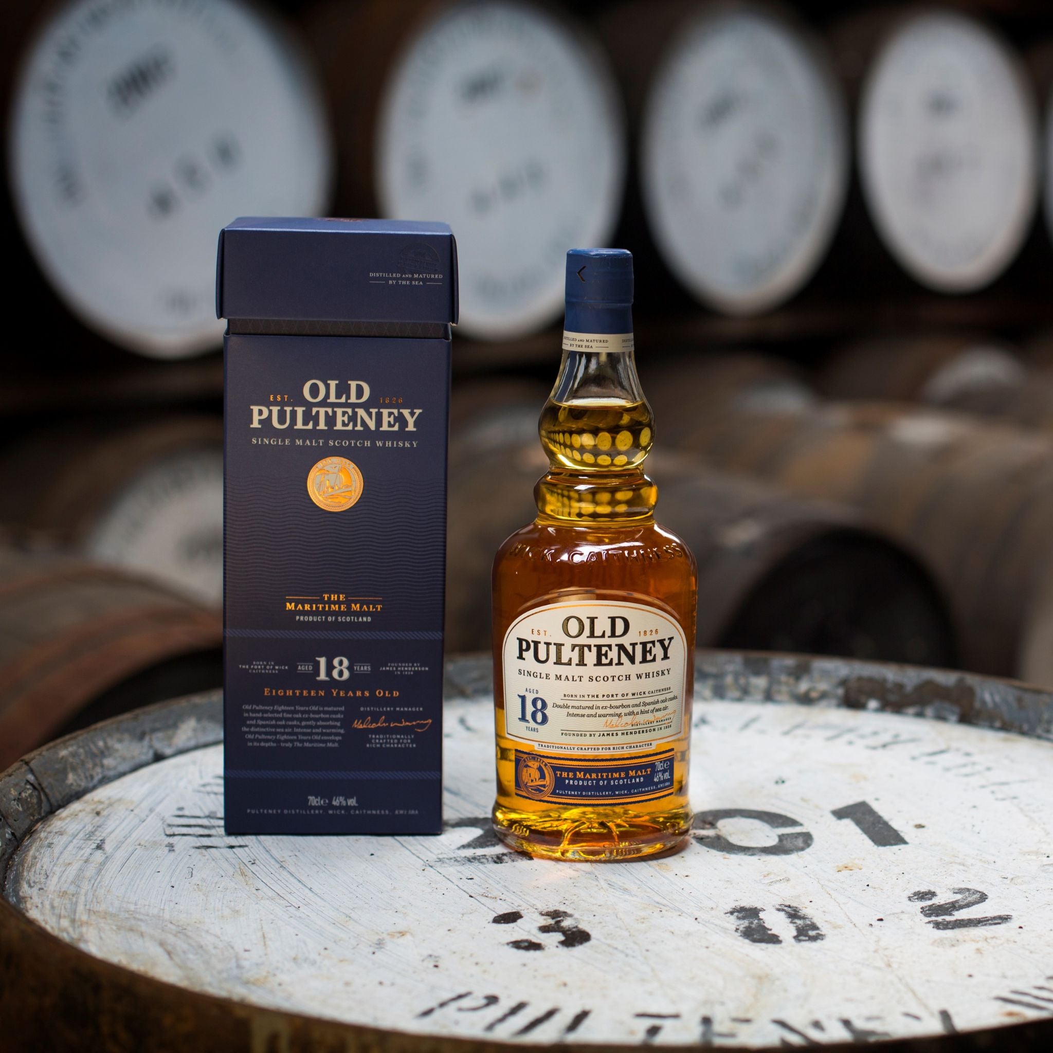 Old Pulteney 18 YO Single Malt Scotch Whisky