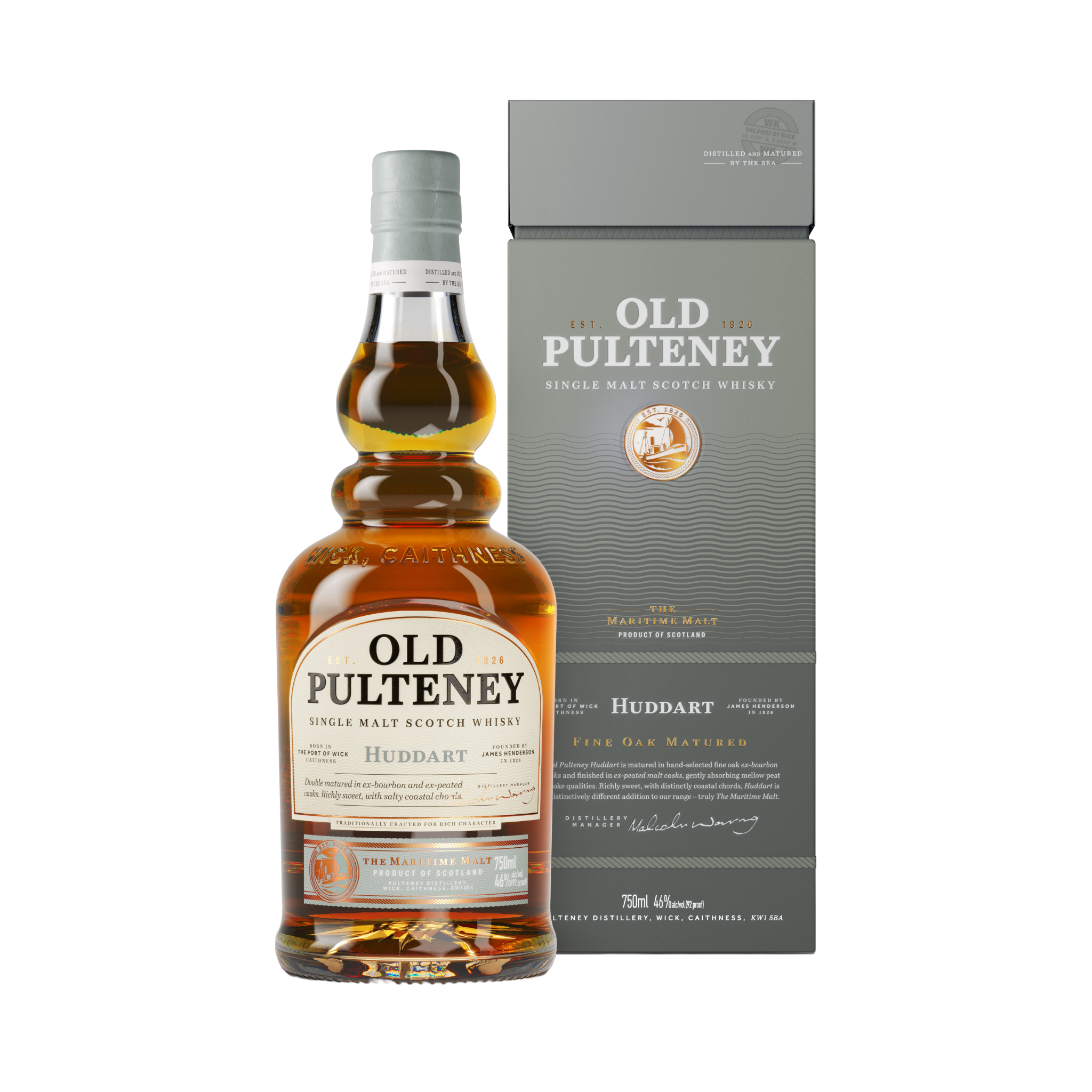 Old Pulteney Huddart Single Malt Scotch Whisky