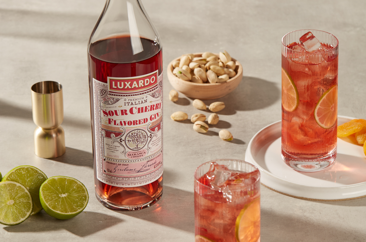 Luxardo Sour Cherry Gin & Tonic