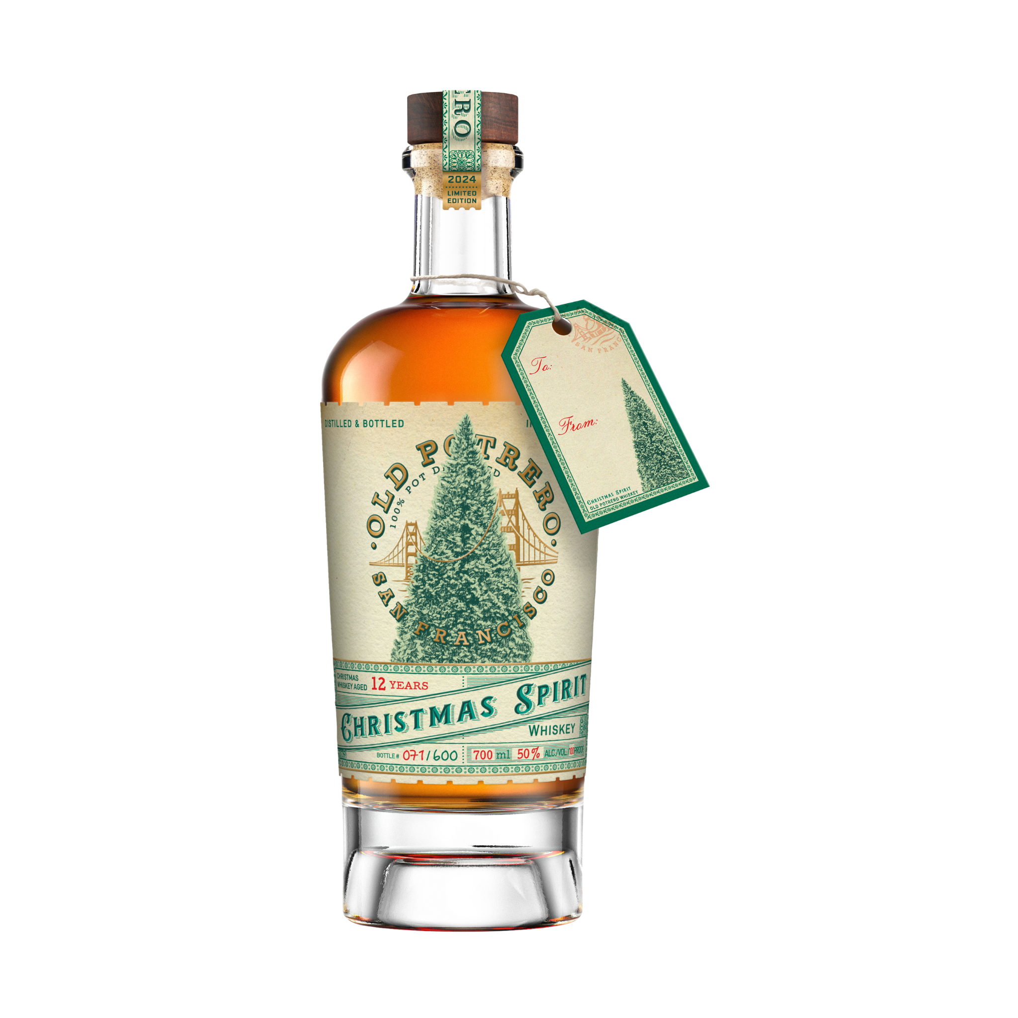 Old Potrero 2024 Christmas Spirit Whiskey