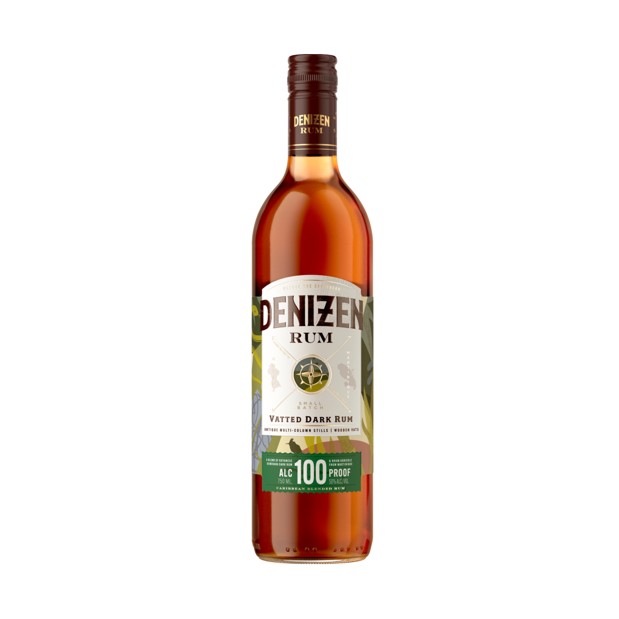 Denizen Rum Vatted Dark 100 Proof