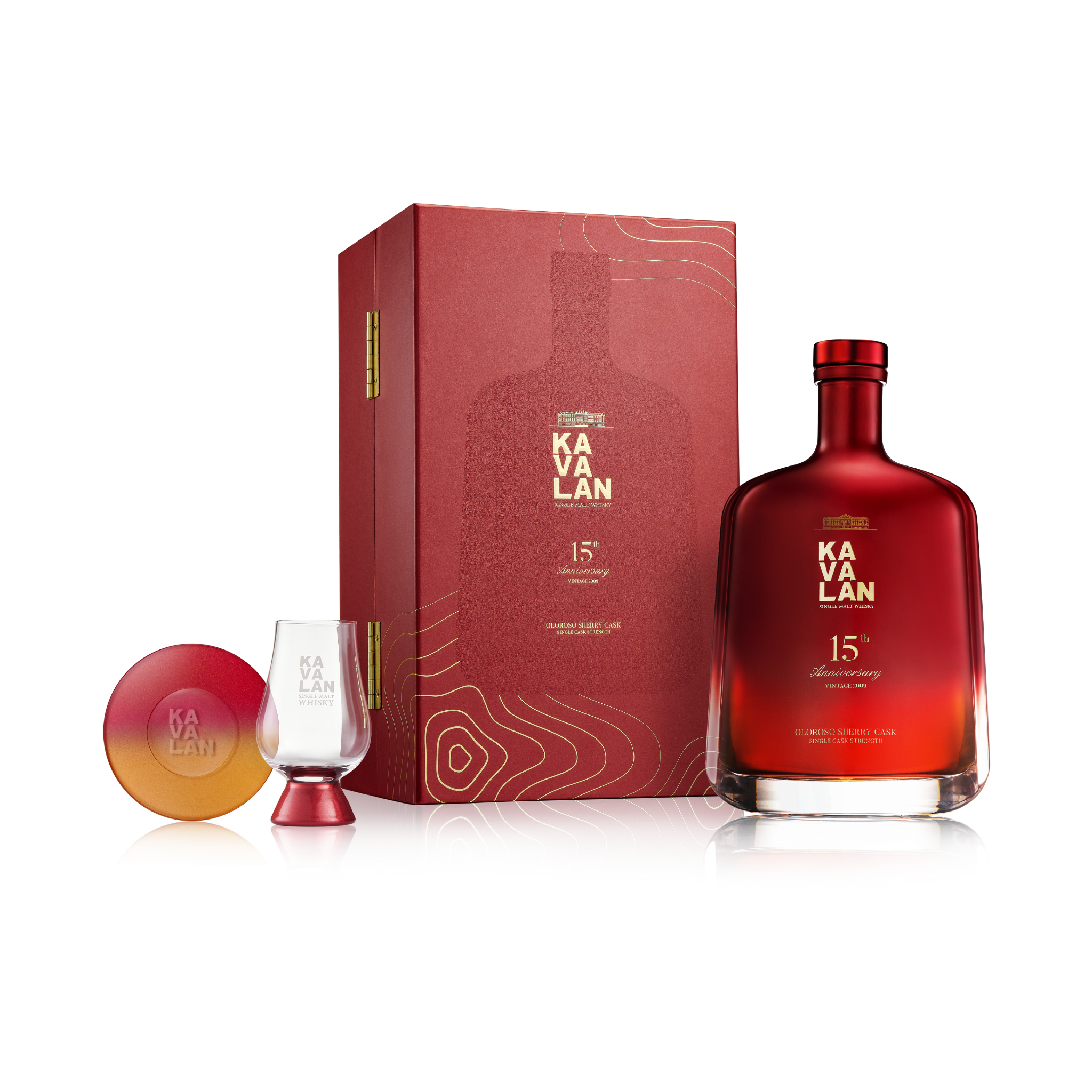 Kavalan 15th Anniversary Oloroso Sherry Single Cask Strength Whisky