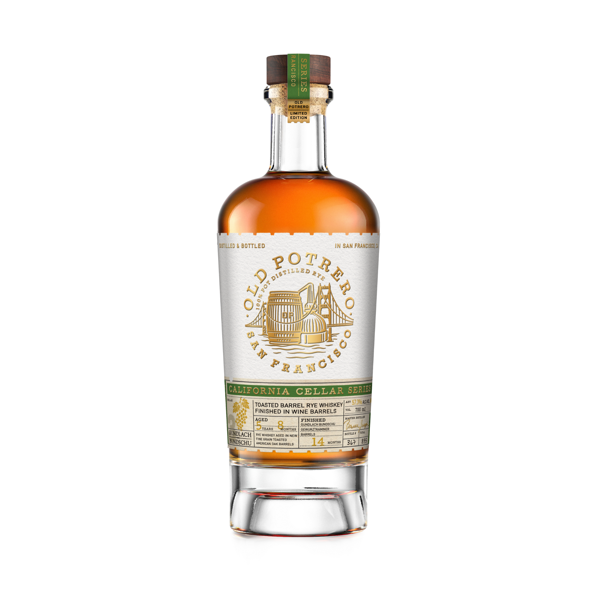 Old Potrero California Cellar Series #03 Gundlach Bundschu Gewurztraminer Finish