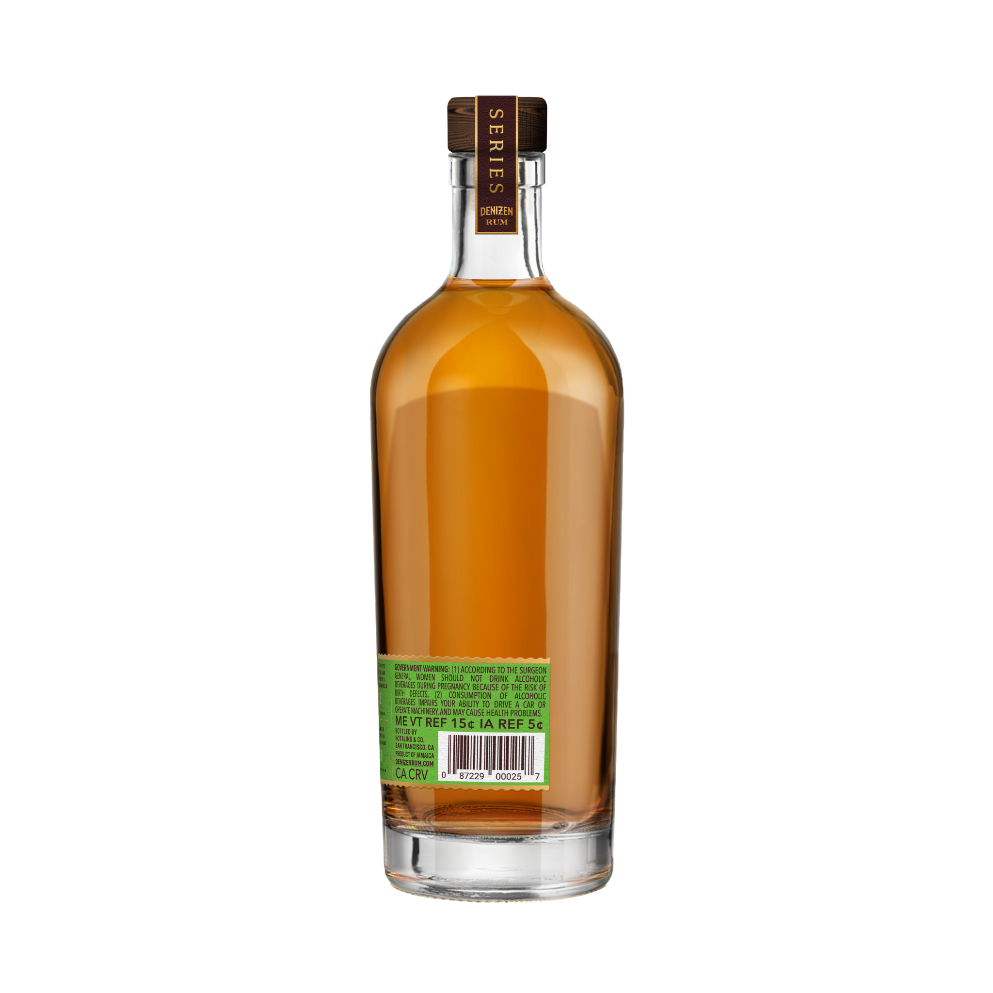 Denizen the Wanderer Series: Jamaican 8 YO Port Finish Rum