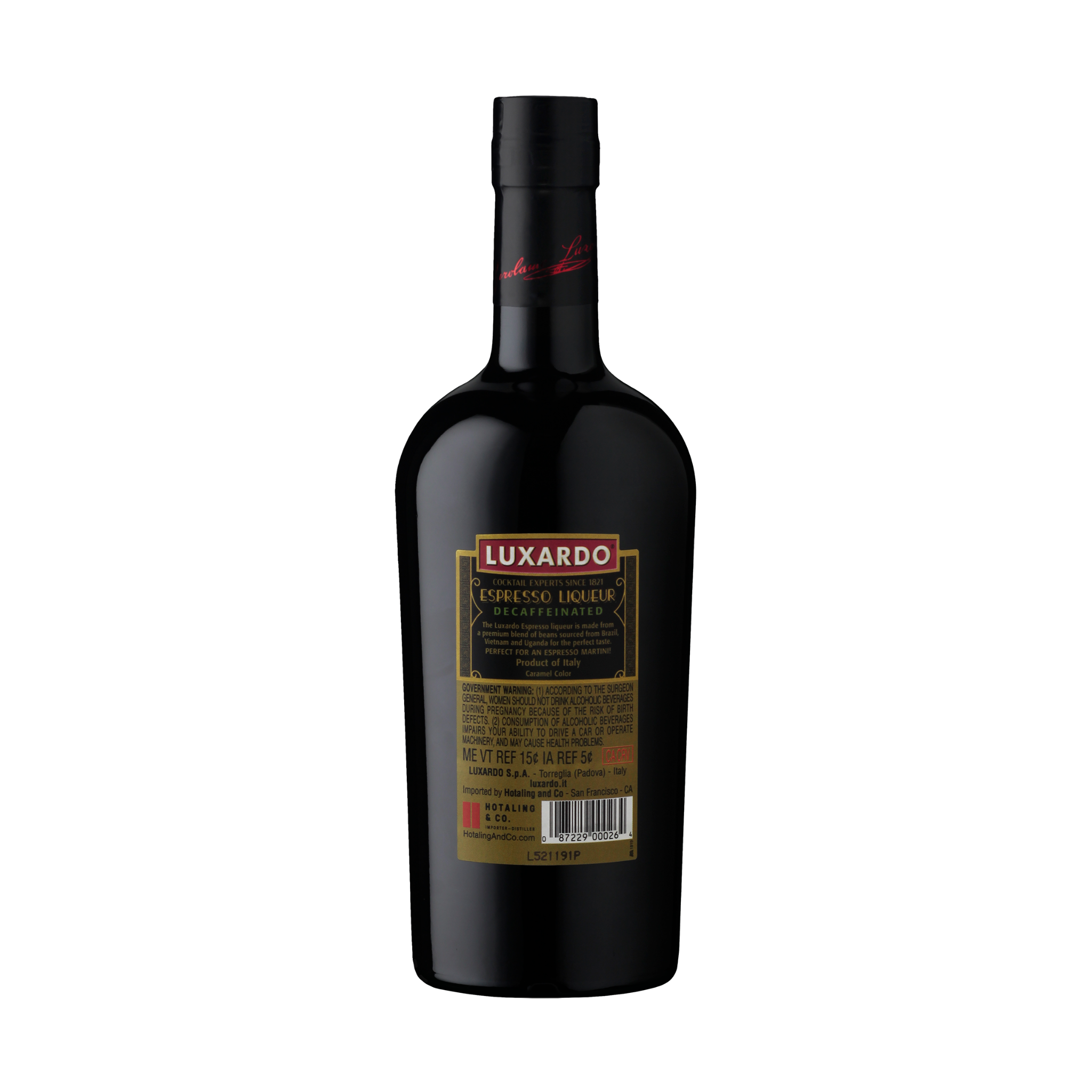 Luxardo Decaffeinated Espresso Liqueur