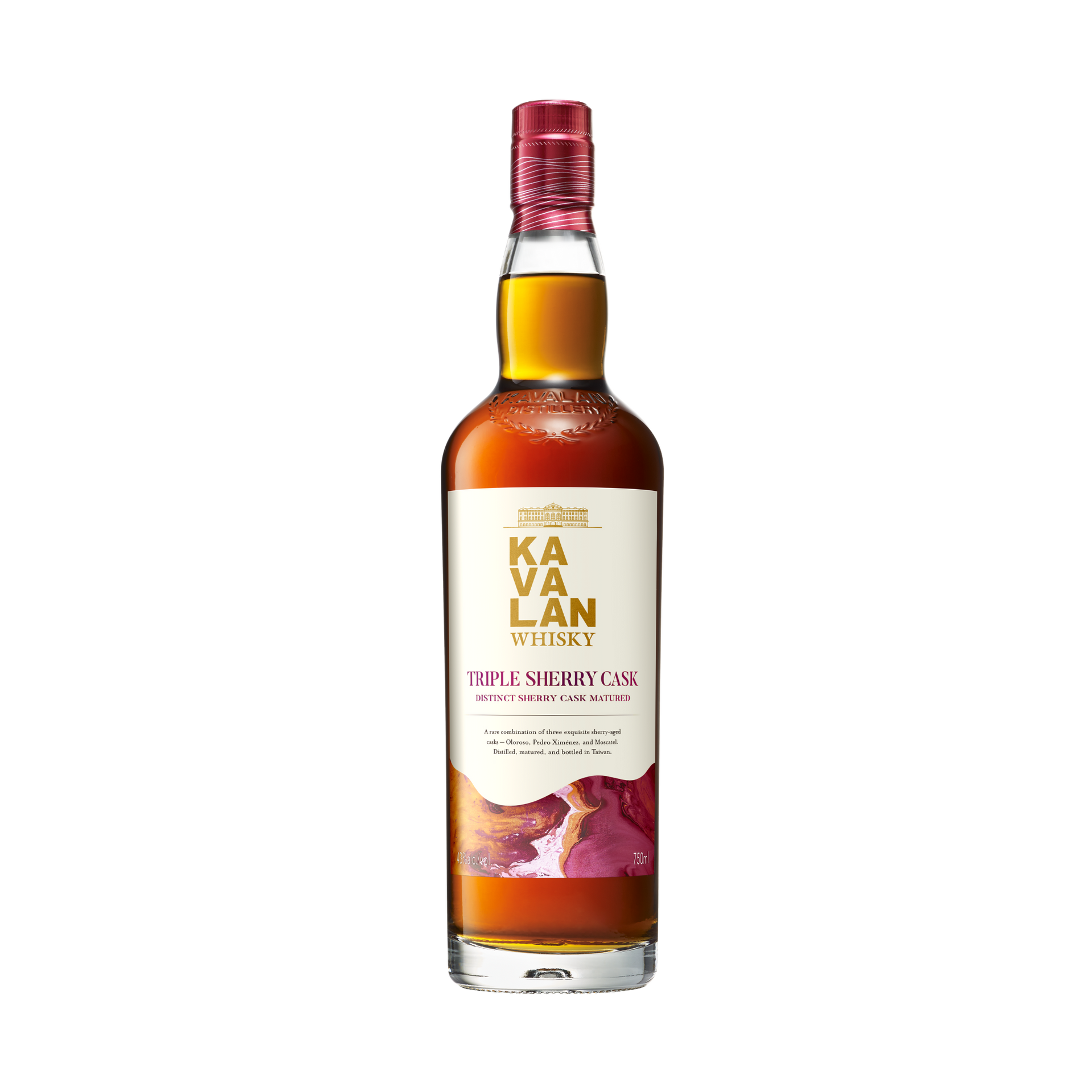 正規品 kavalan_triple_sherry_oak_frt_ ウイスキー